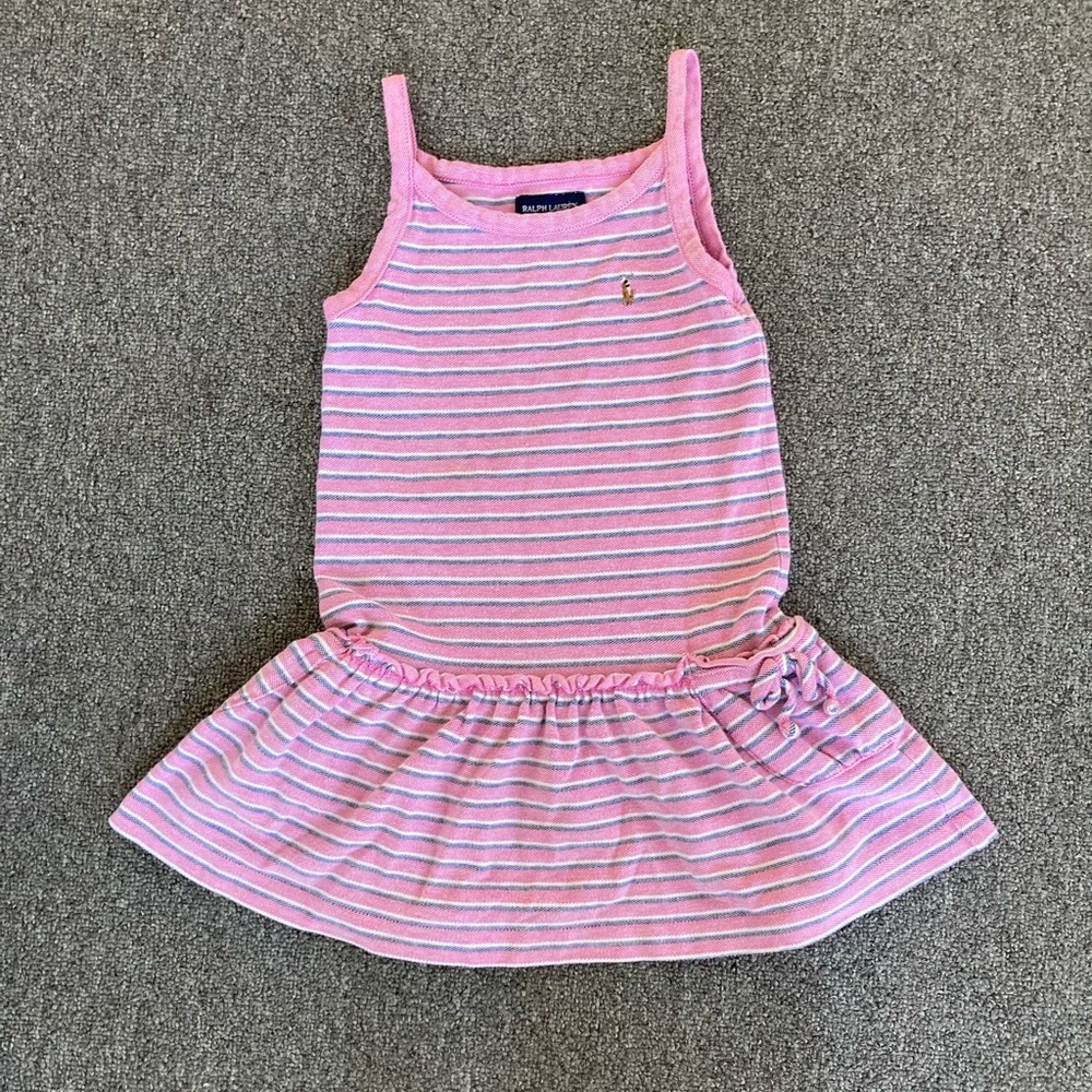 Striped Ralph Lauren toddler dress